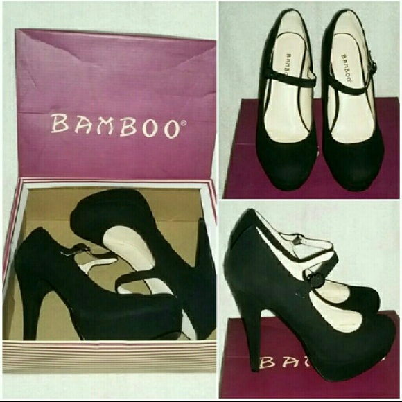 BAMBOO Shoes - Black Pumps